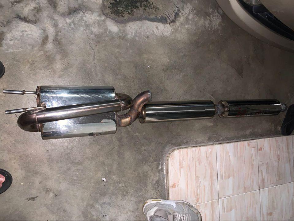 civic fd fd1 1 8 full ekzos exhaust system auto accessories on carousell