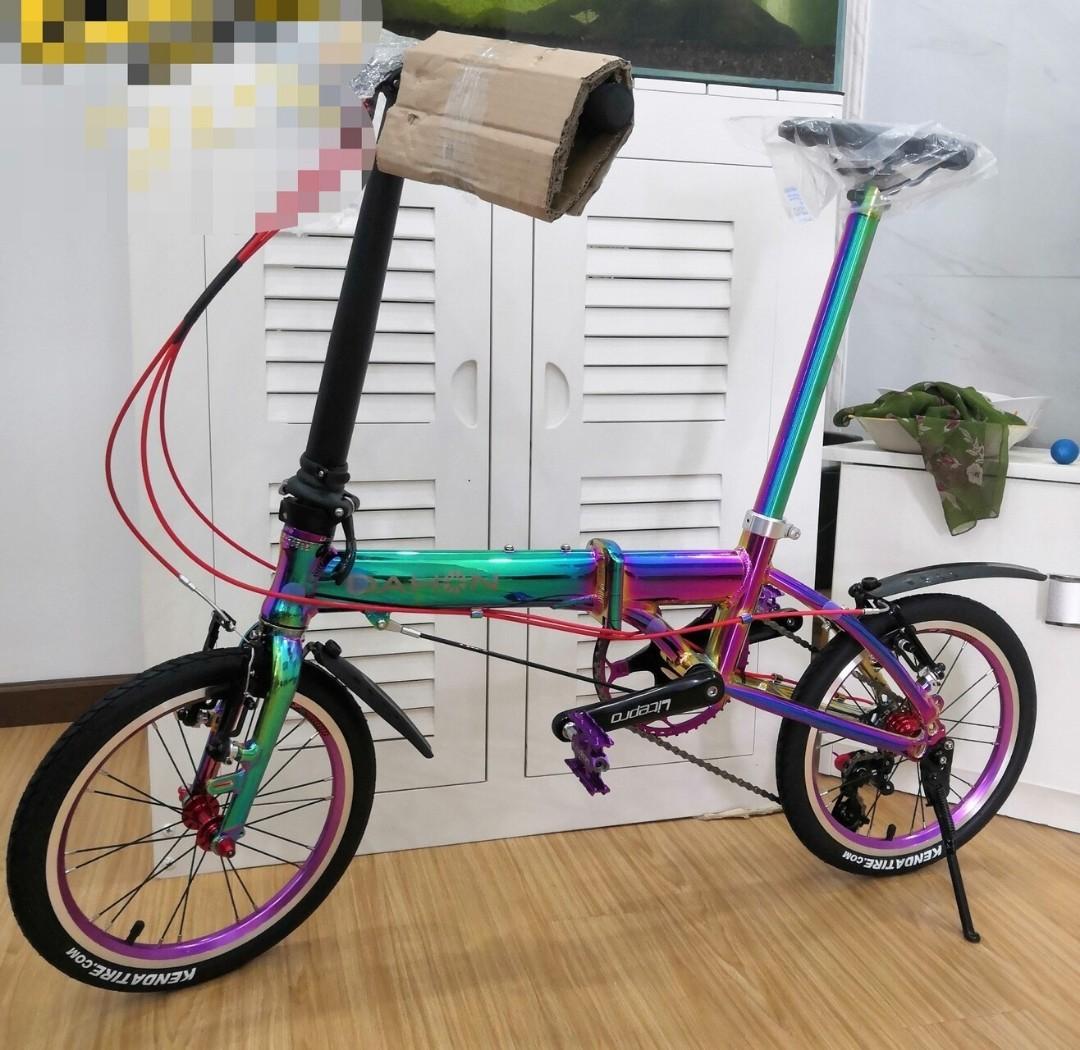 Custom Dahon K3 Rainbow 16" 3-speed Foldable Folding ...