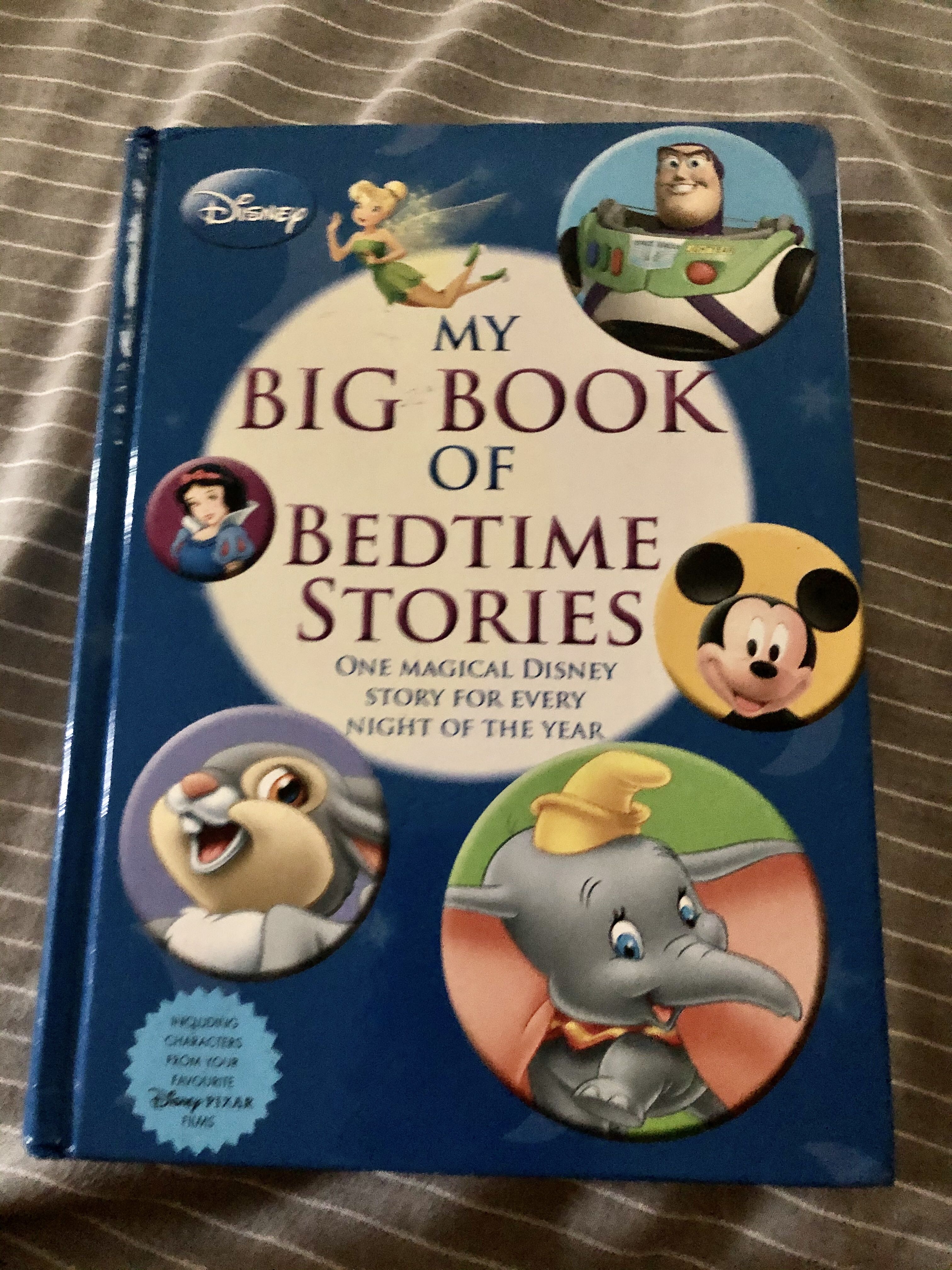 Disney Bedtime story book, Hobbies & Toys, Books & Magazines, Fiction