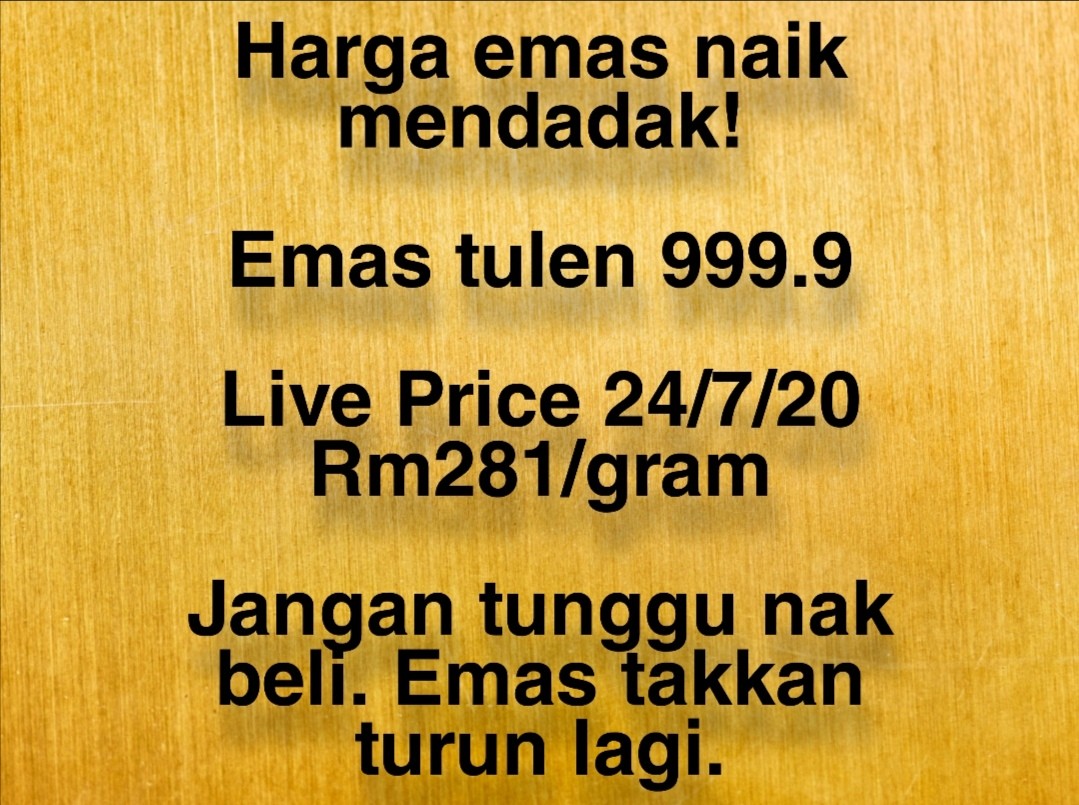 Emas Tulen 999 1gram Gap Public Gold Antiques Currency On Carousell