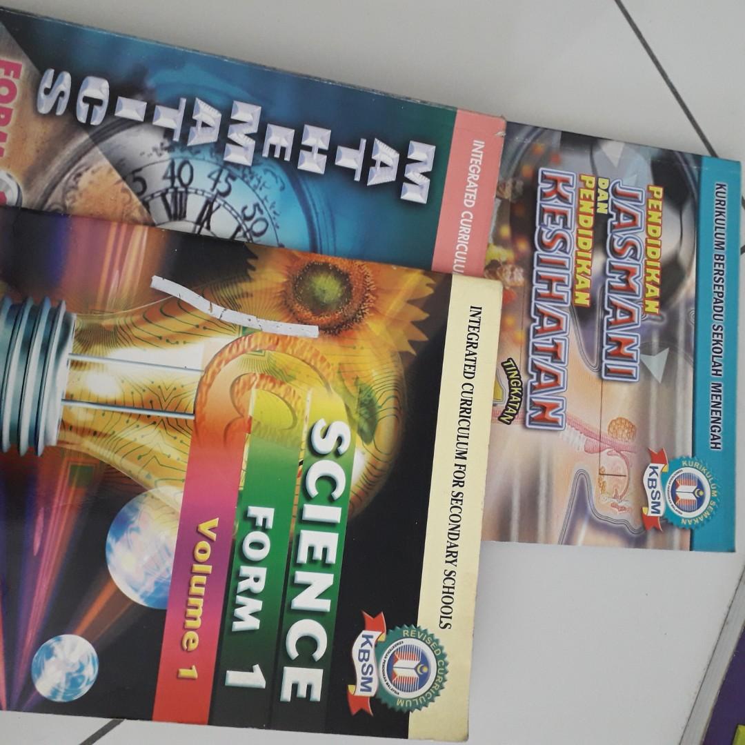 Form 1 Textbooks Science Mathematics Pjk Textbooks On Carousell
