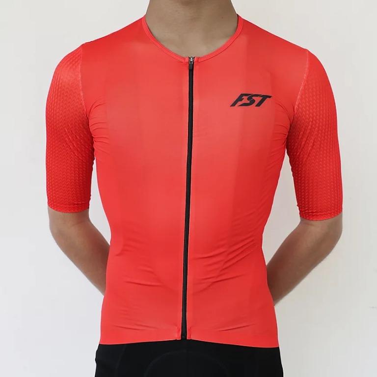 FST Aero Cycling Jersey Medium Men s Fashion Activewear on