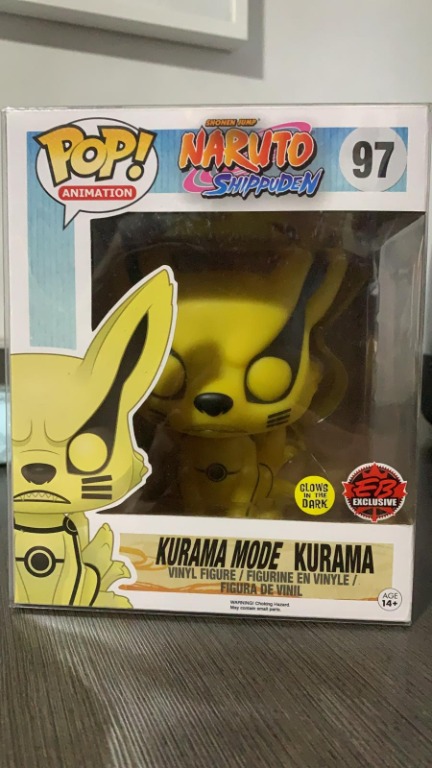 funko pop kurama glow