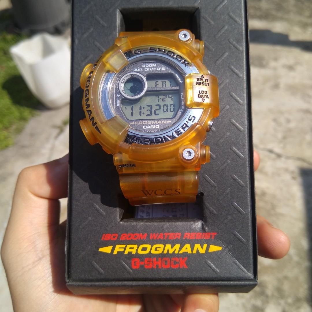 G-SHOCK FROGMAN DW-8250Y-9T WCCS BNB, Men's Fashion, Watches