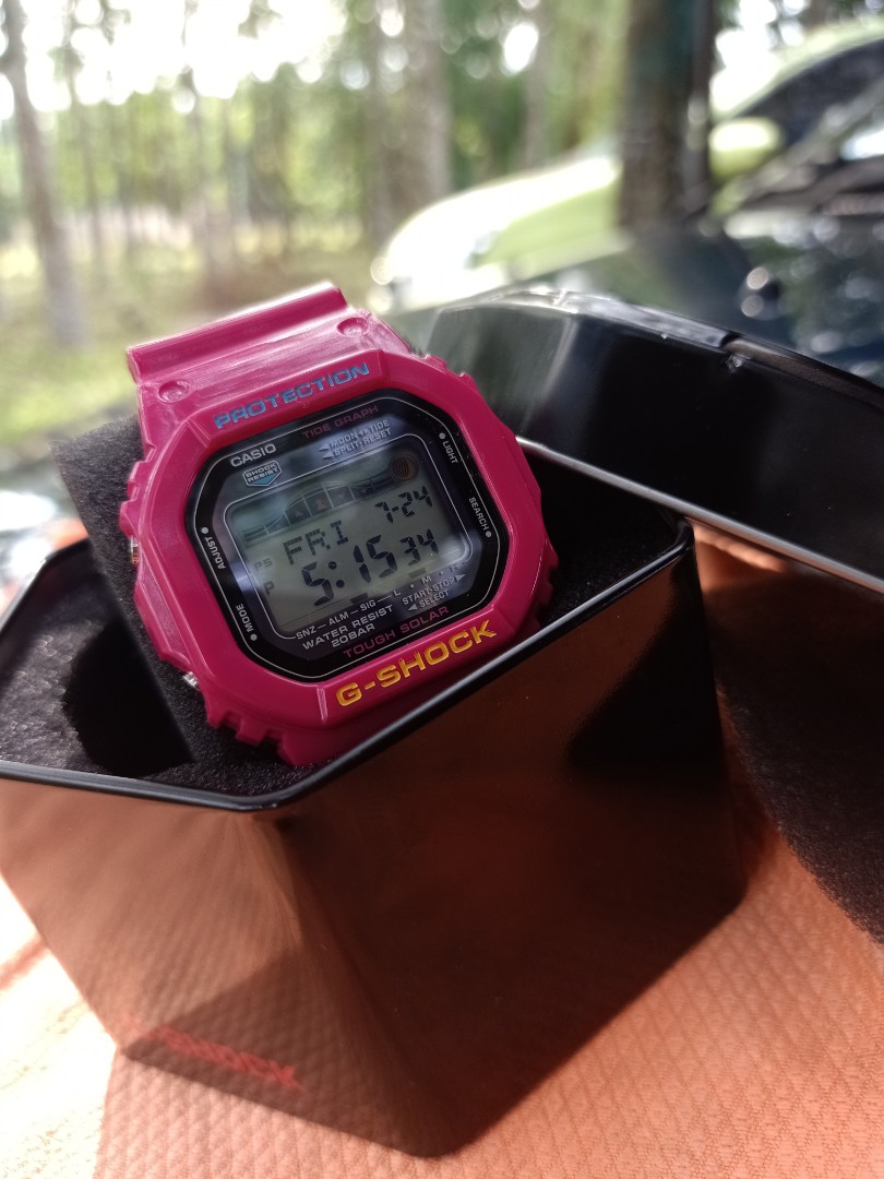G shock petak pink 2025