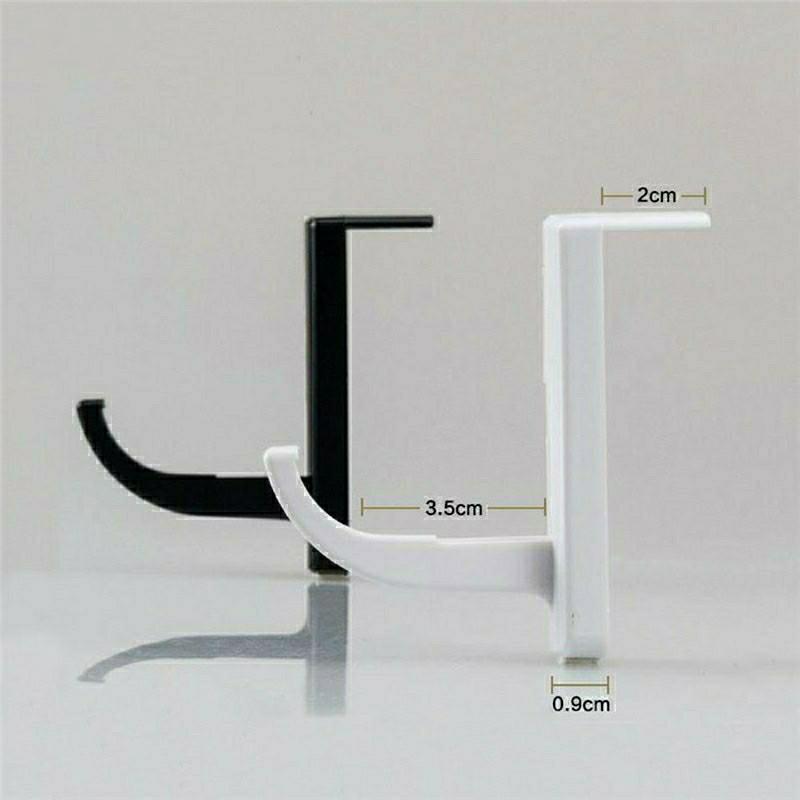 Headphone Holder Hanger (Category: Everything Else Others) located in Las Pinas. Submitted by k.circle (Listing ID 1023133576, Image 2). Description: Functions: 100% brand new and high quality. Simple design, small in size and light in weight. Strong stickness of the 3M sticker can promise the sticker firmly attach on the PC monitor or smooth wall. You can also hang other accessories on this holder, such as cables, adapters and so on. Prevents yo