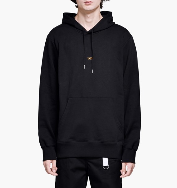 Helmut lang taxi hoodie black top