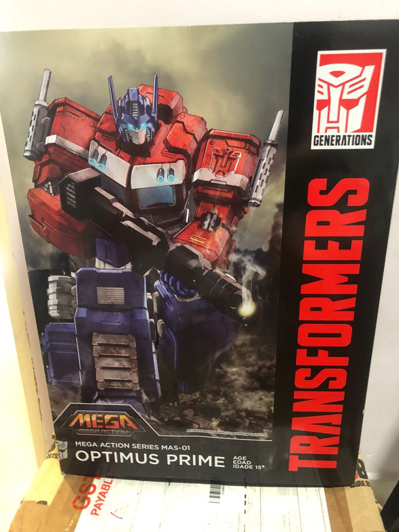 huge optimus prime toy