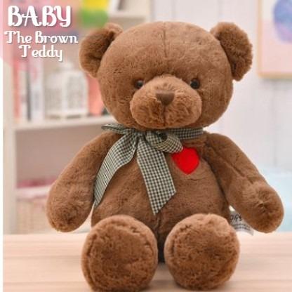 I Love You Baby The Brown Teddy Bear Brand New Soft Toy Bear For Birthdays And Anniversary Present Gift Toys Games Stuffed Toys On Carousell