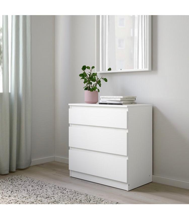 Ikea Kullen 3 drawer Ready Stock