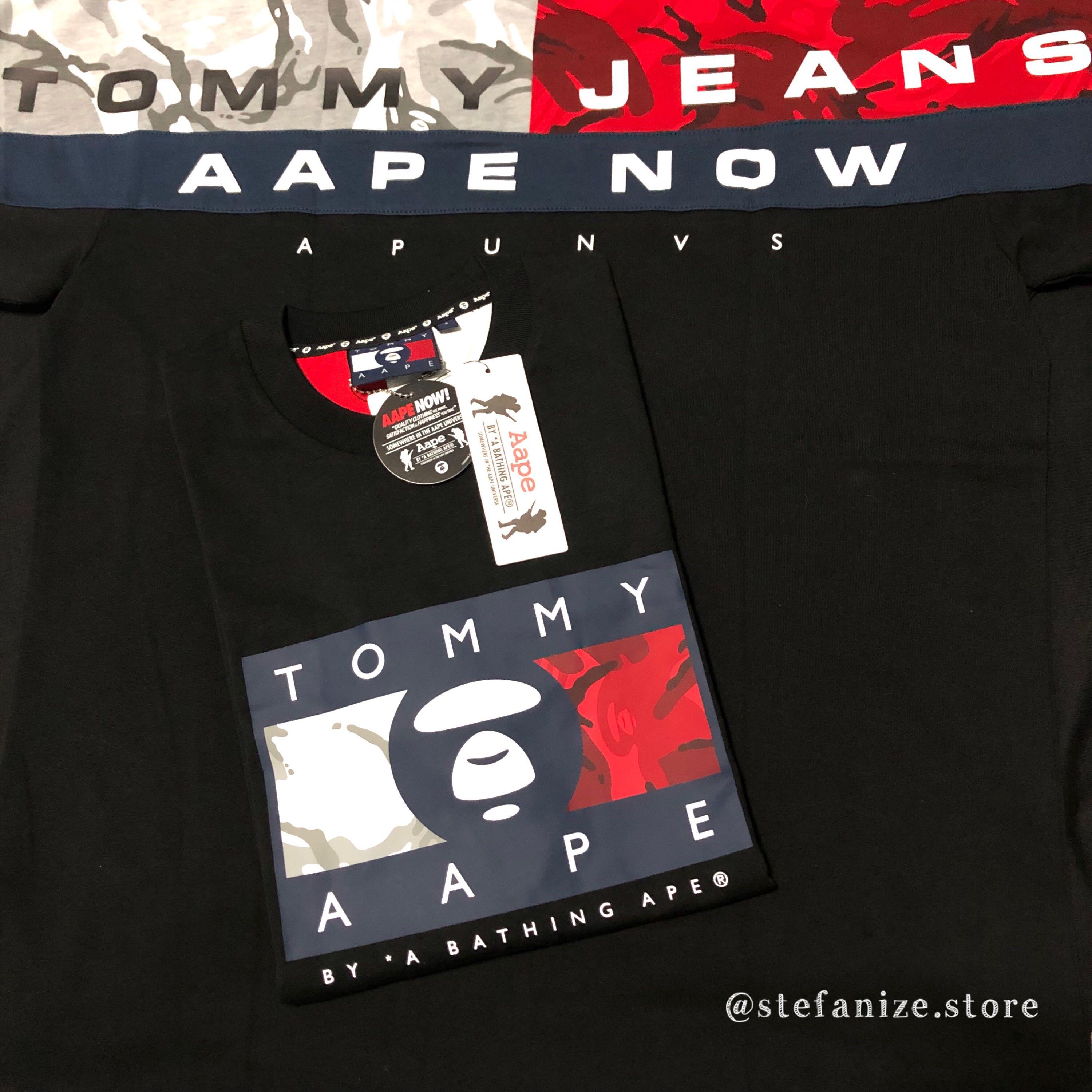 tommy bape t shirt