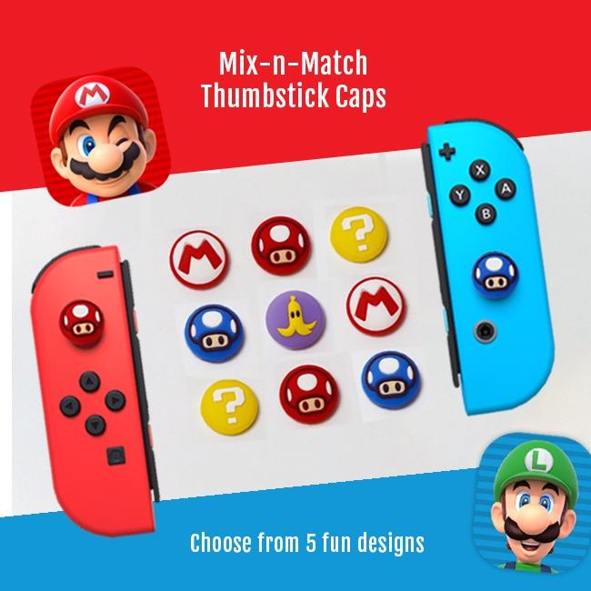 switch lite grip caps