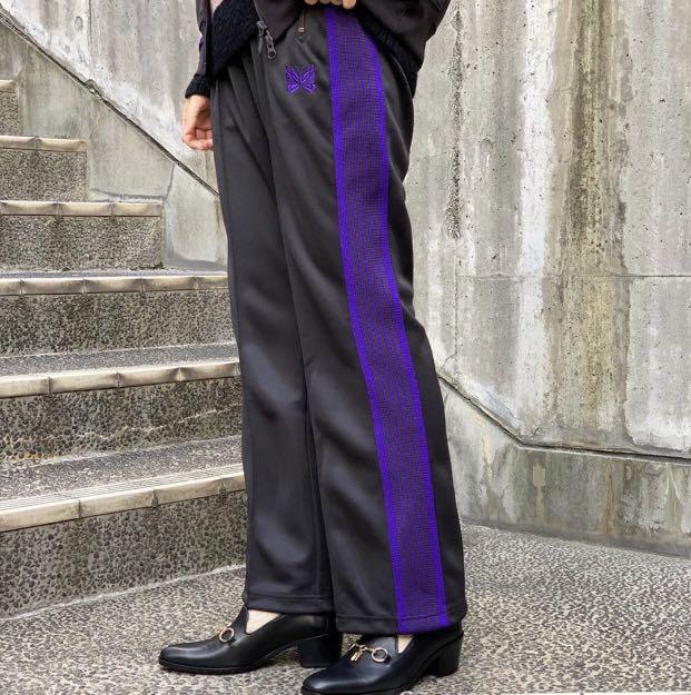 Jbro2hand)2020SS Needles BOOT-CUT TRACK PANT - POLY SMOOTH, 他的