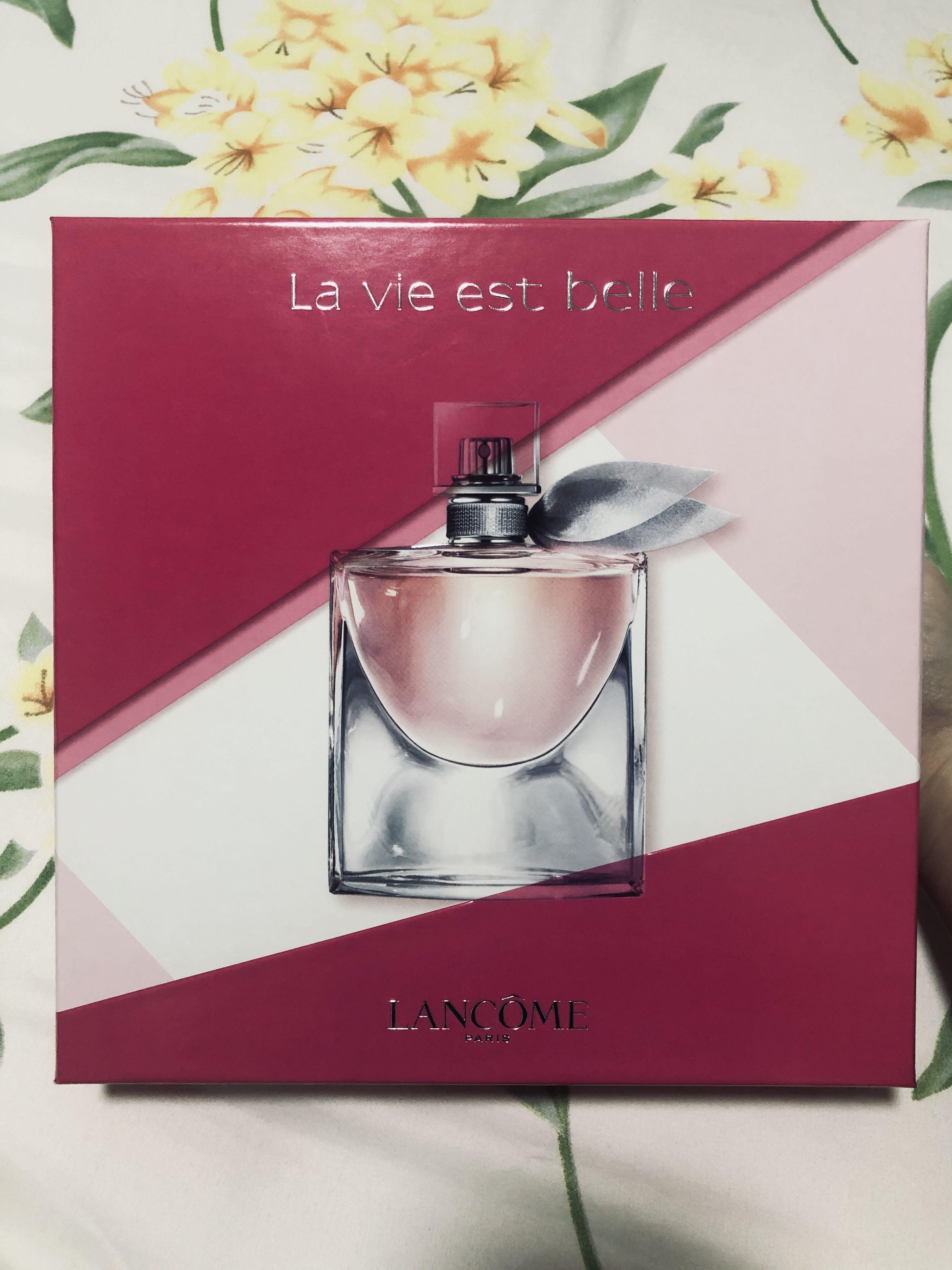 Sale Lancome La Vie Est Belle Perfume 3 Piece Set 50ml Each Health Beauty Perfumes Deodorants On Carousell