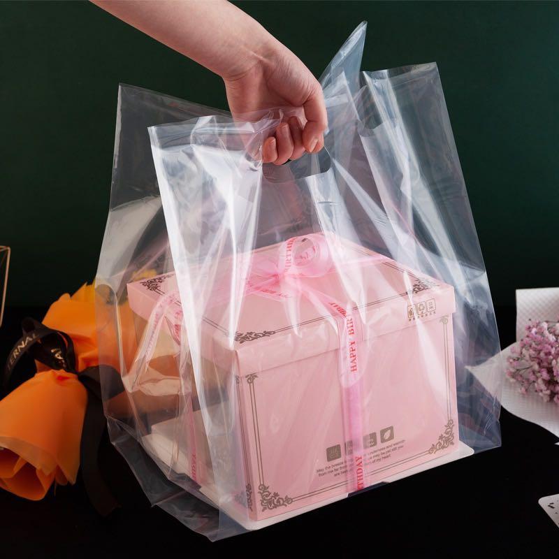 Large plastic bag for cake box, Hobbies & Toys, Stationery & Craft, Craft Supplies & Tools on