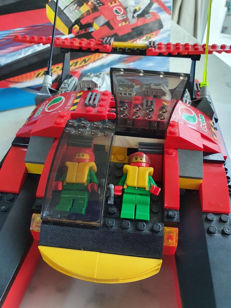 Lego 7244 Speedboat Complete Set but without motor Hobbies Toys