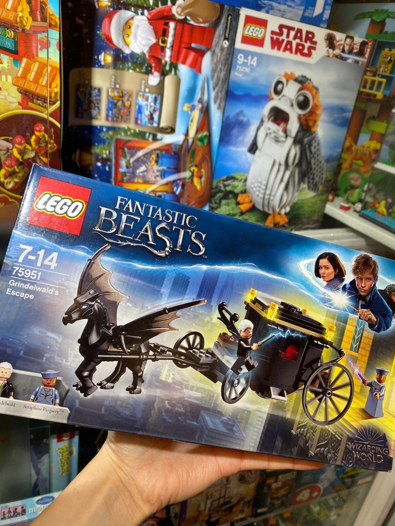 lego grindelwald's escape