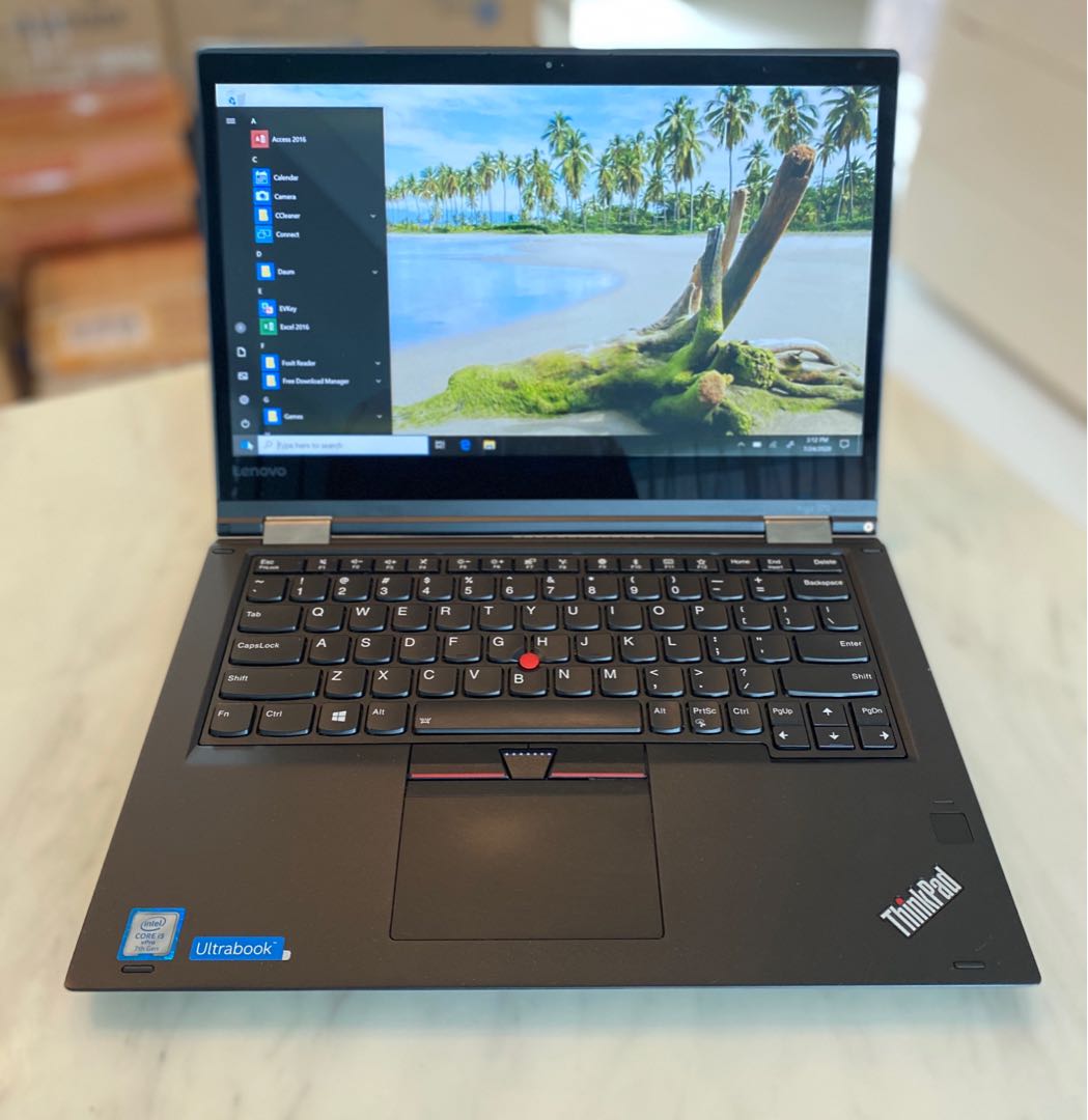 Lenovo Thinkpad Yoga 370 13 3 Core I5 7300u 8gb Ram 256gb Ssd Fingerprint Electronics Computers Laptops On Carousell