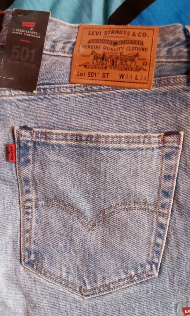 Details about   RRP $118 Levi's X Justin Timberlake 501 ST Slim Taper Jeans W32 W33 W34 W36 