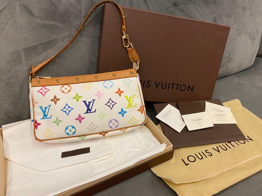 LV Multicolor Pochette accessories MINI handbag shoulder Bag AUTHENTIC,  Luxury, Bags & Wallets on Carousell