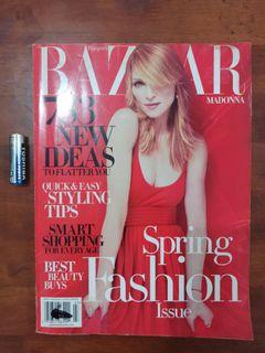 Madonna Harper's Bazaar magazine cover