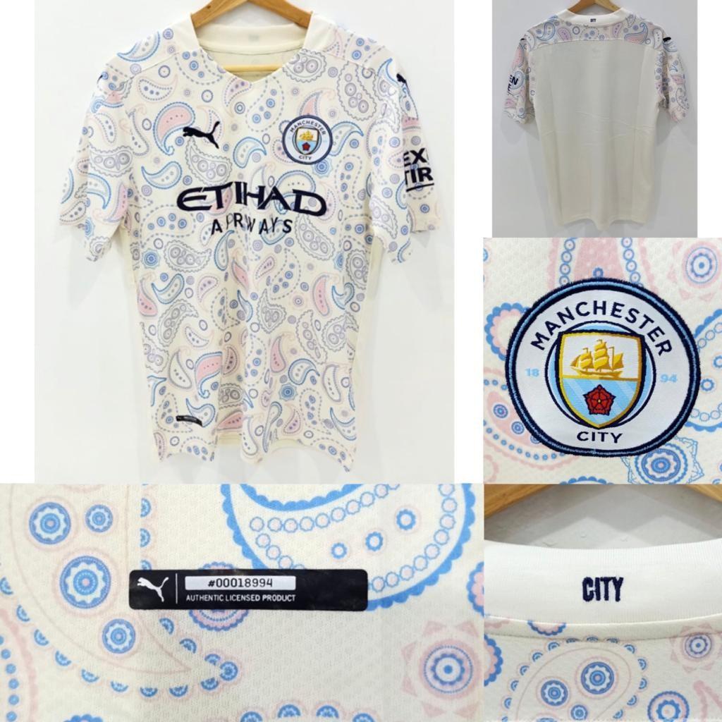 Manchester City 3rd Jersey Season 20 21 Sports Sports Apparel On Carousell