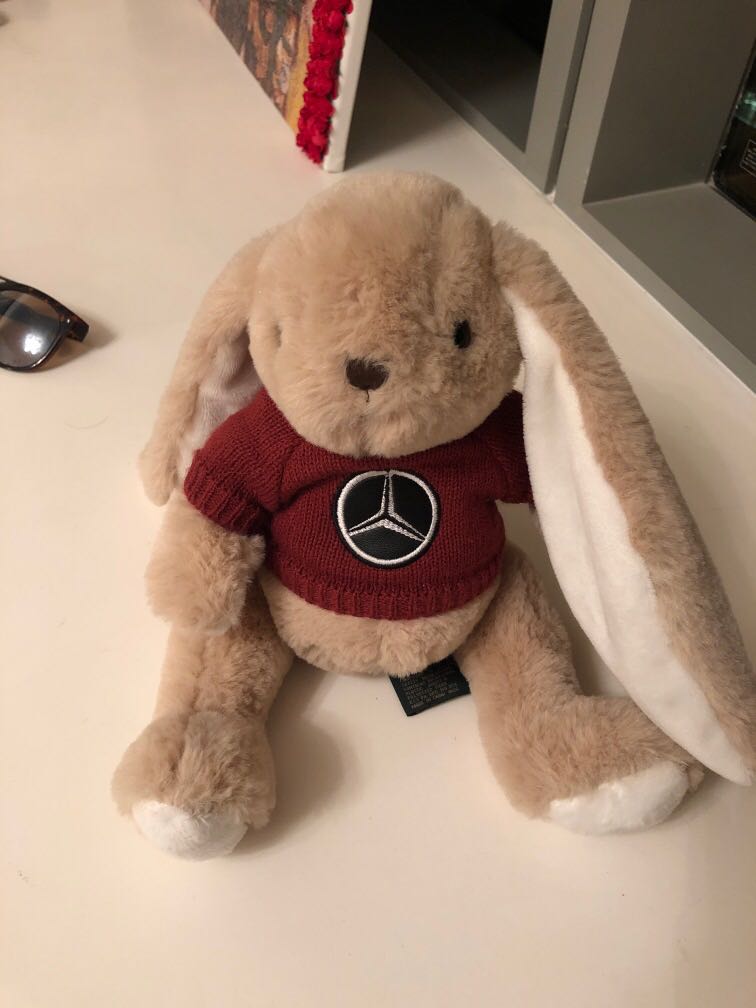 plushie the rabbit mercedes
