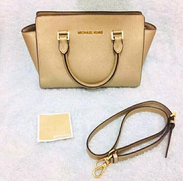 michael kors selma gold