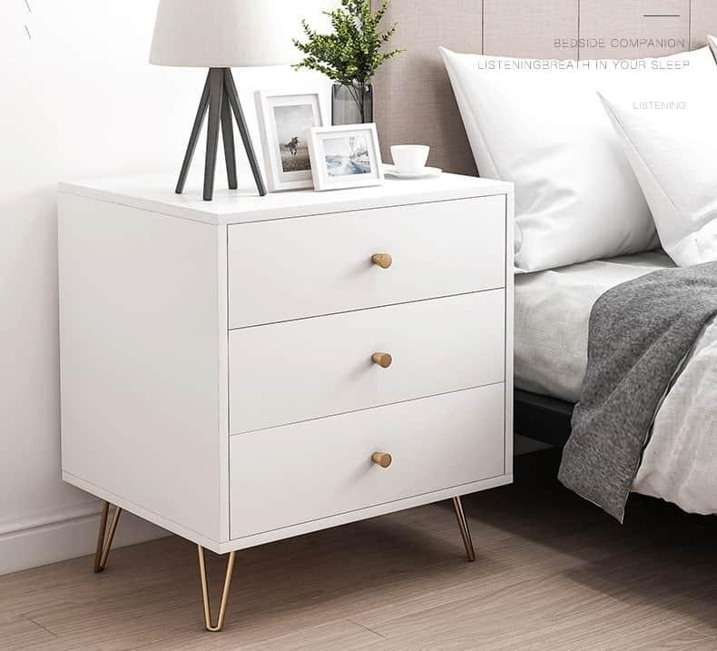 Minimalist Cabinet No16 (Category: Shelves, Cabinets & Racks) located in Mandaluyong City. Submitted by bceshops (Listing ID 1023228568, Image 3). Description: Minimalist Bedside Cabinet #16 (off-white) 2,199 + Delivery Fee (depending on your location) MOP: BDO, BPI, GCASH, COD *item delivered unassembled.