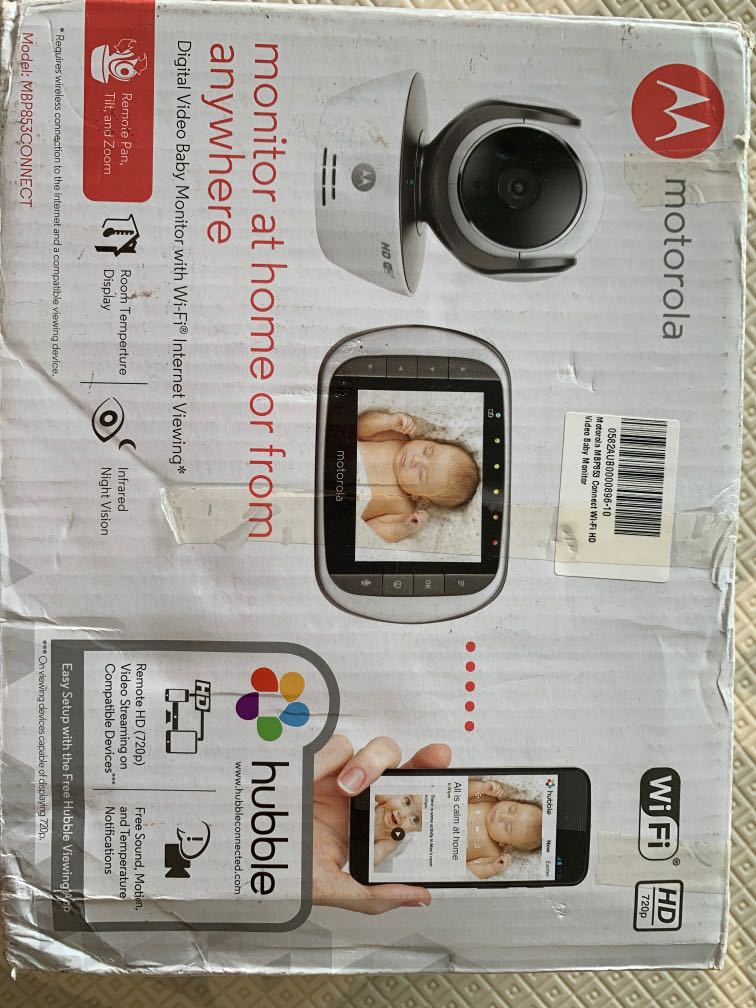 Motorola mbp853 connect wireless baby monitor top
