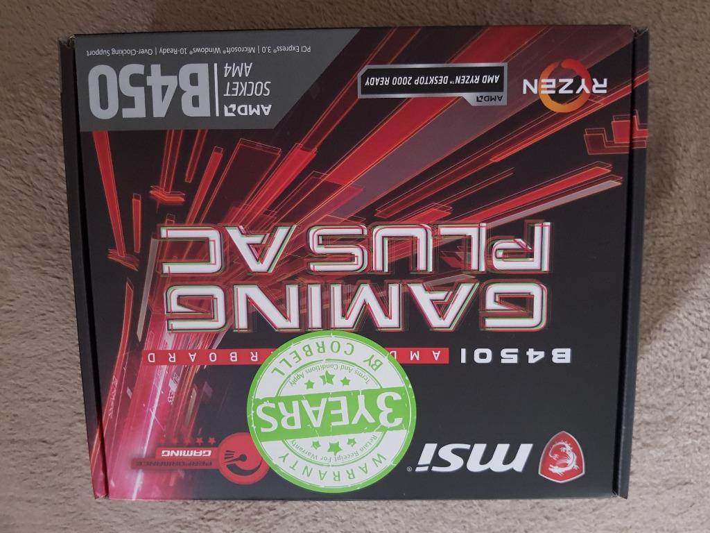 Msi B450i Gaming Plus Itx Board Electronics Computer Parts Accessories On Carousell