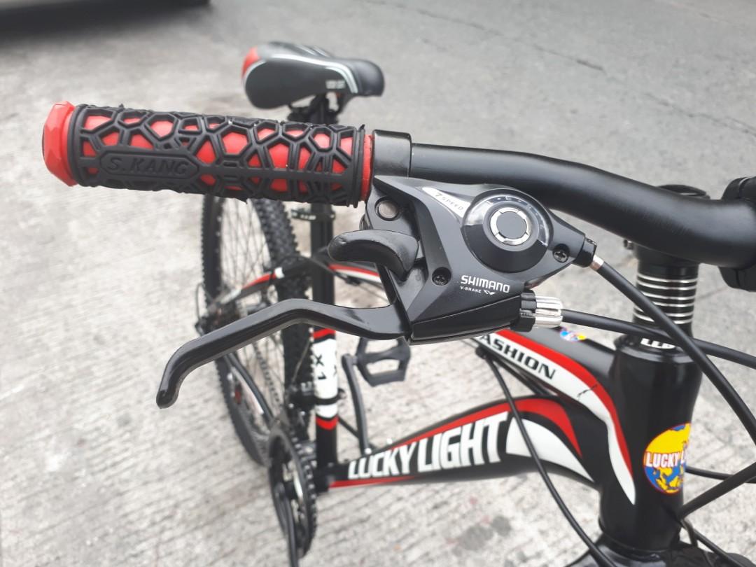 shimano equipped mountain bike
