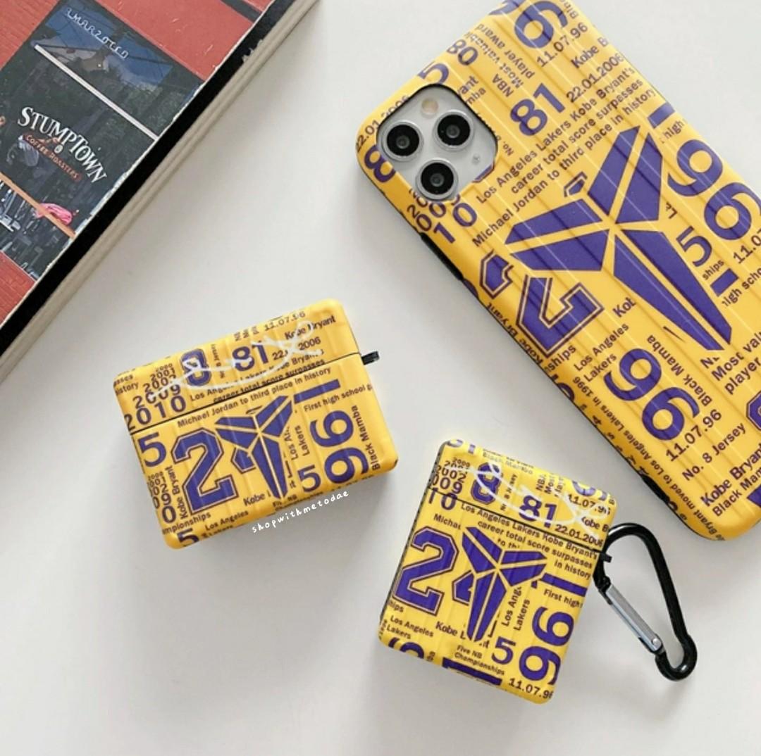 NBA Kobe Bryant Airpods Pro / iPhone 11 Pro Max casing ...