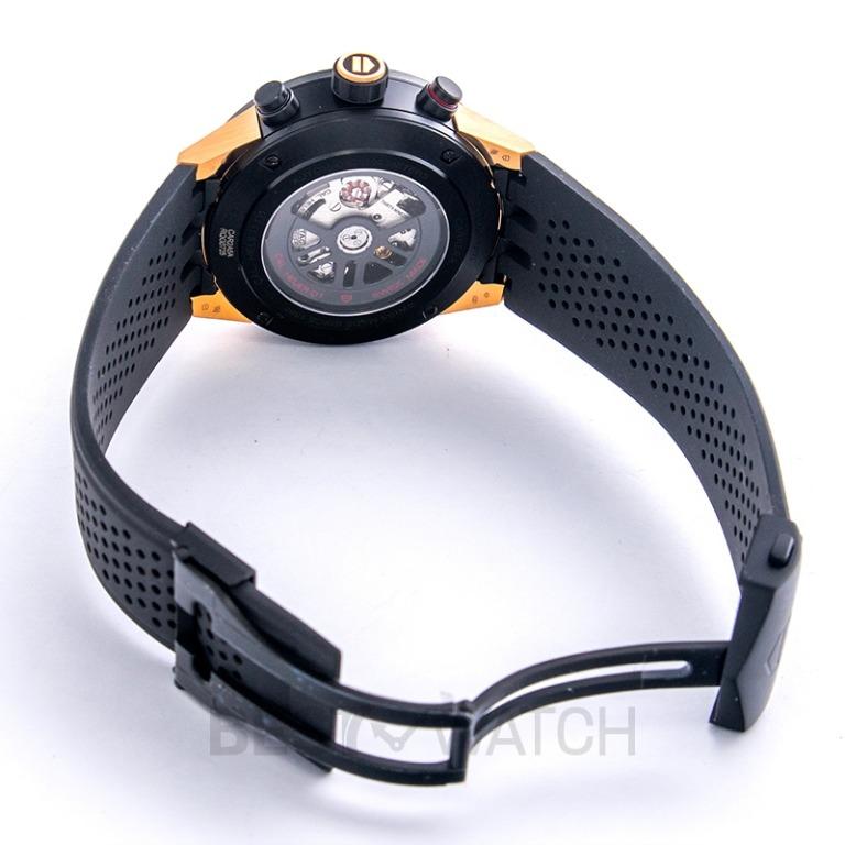 NEW TAG Heuer Carrera Automatic Chronograph Black Skeleton Dial Men s Watch CAR2A5A.FT6044