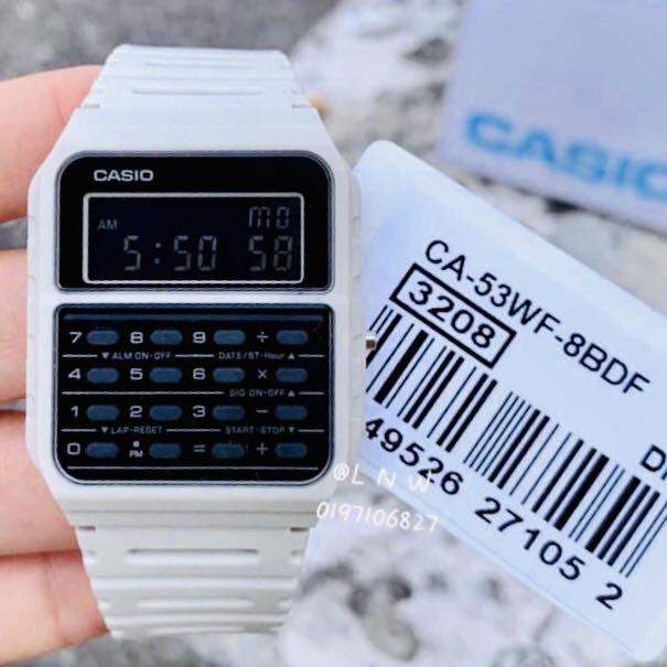 New Casio Unisex Sports Watch 100 Original Authentic By G Shock Gshock Company Ca 53wf 8bdf Ca 53wf 8b Ca 53w Off White Luxury Watches On Carousell