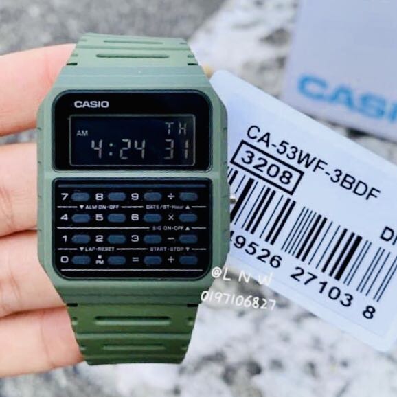 New Casio Unisex Sports Watch 100 Original Authentic By G Shock Gshock Company Ca 53wf 3bdf Ca 53wf 3b Ca 53w Military Rainforest Luxury Watches On Carousell