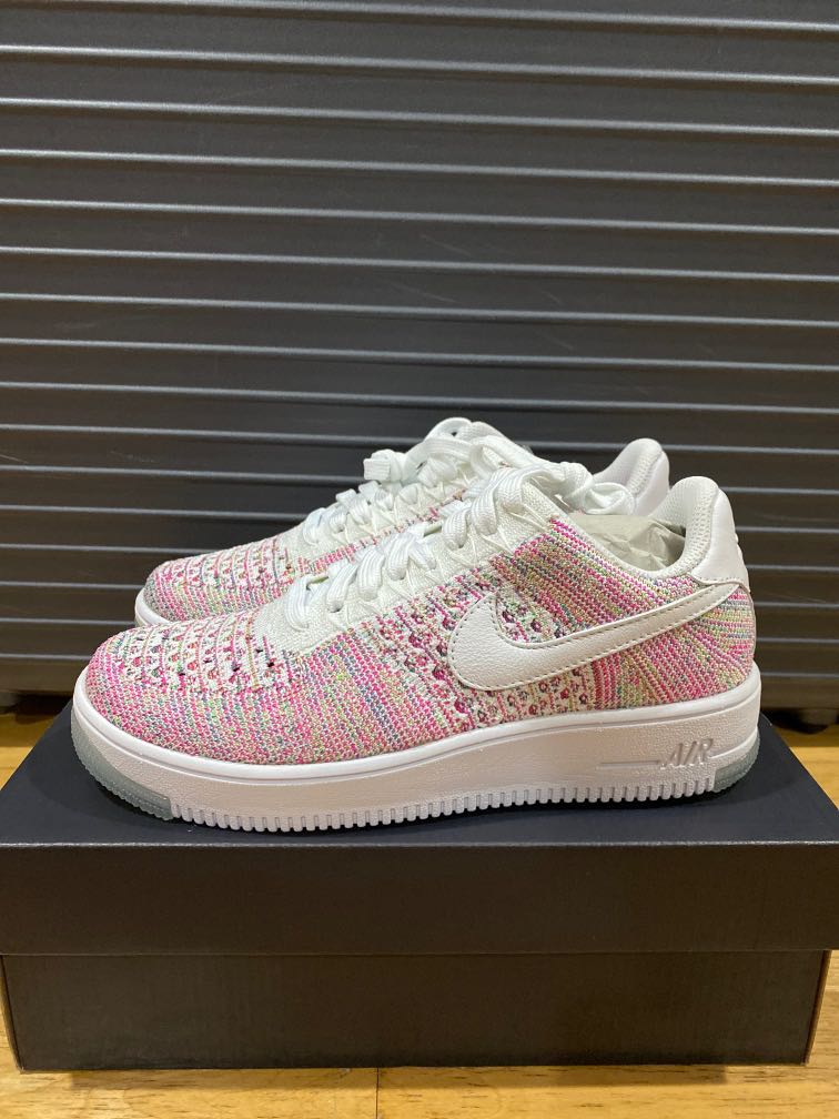 air force 1 flyknit multicolor low