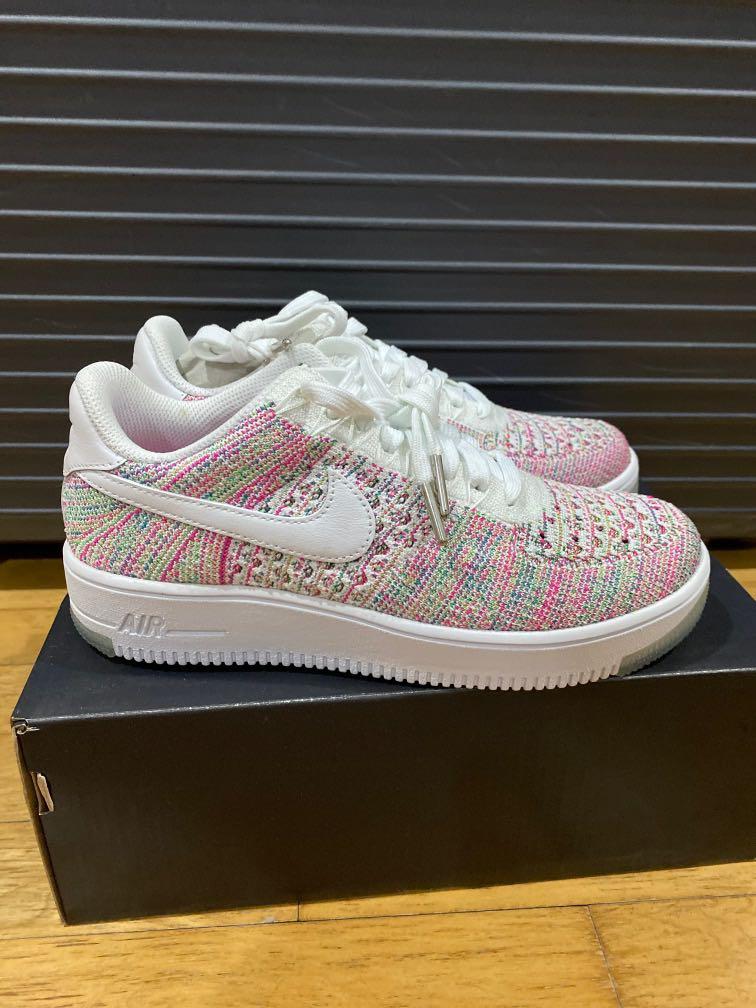 nike air force 1 flyknit womens yellow