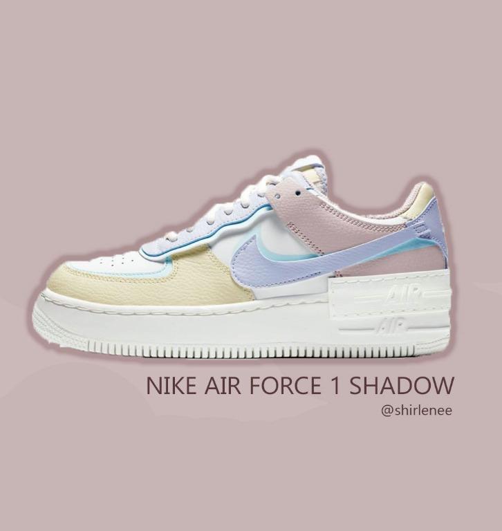 Nike Air Force 1 Shadow - White, Women's Fashion, Shoes, Sneakers on  Carousell