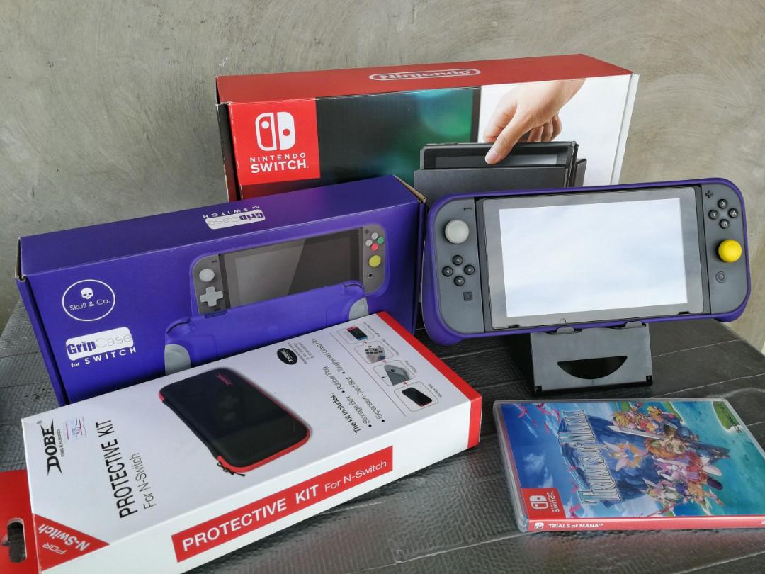 game console switch box