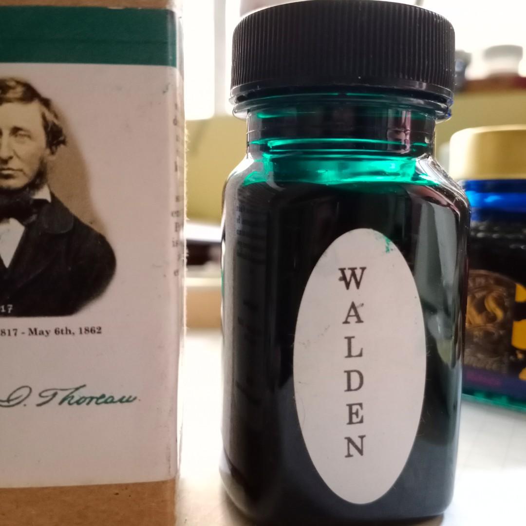 Organics Studio Walden Pond Blue Fountain Pen Ink Everything Else Others On Carousell
