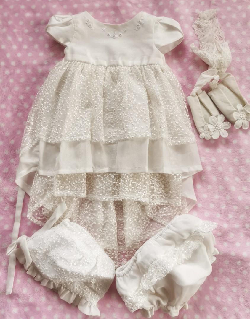 periwinkle christening clothes