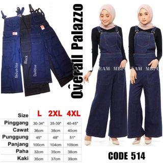 overall jeans muslimah