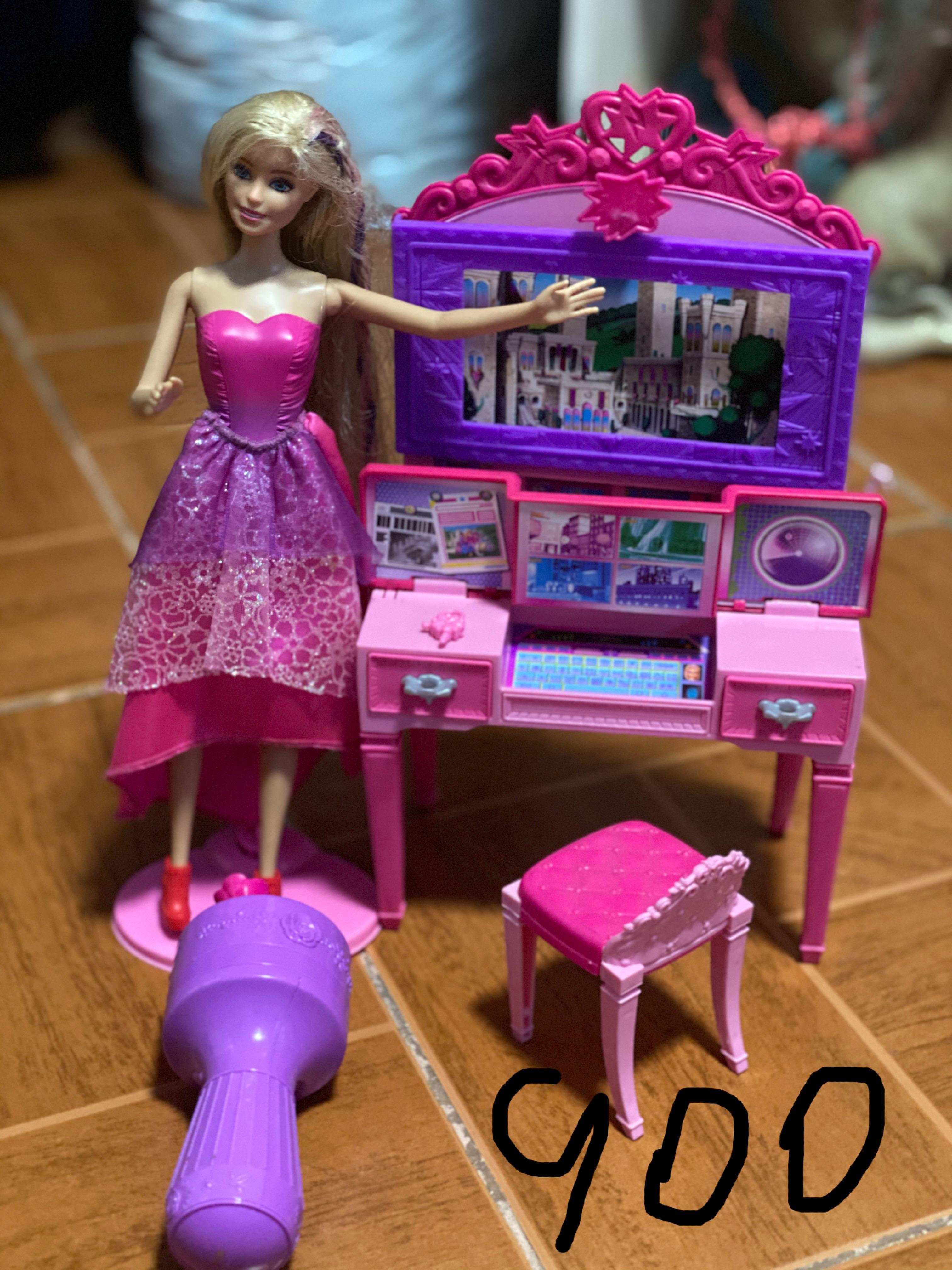 barbie vanity set