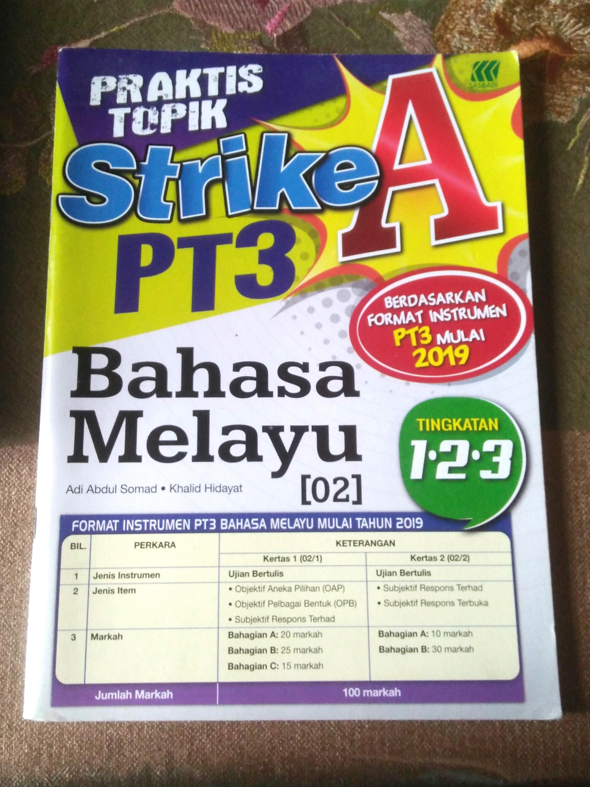 Pt3 Kssm Bahasa Melayu Books Stationery Books On Carousell