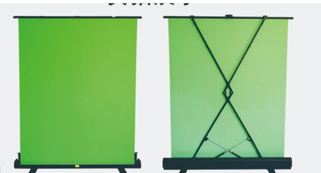 Pull up backdrop- White, Photography, Video Cameras on Carousell