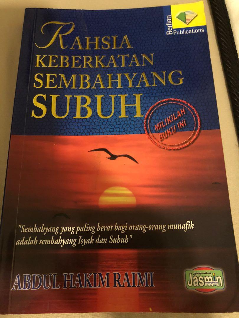 Rahsia Keberkatan Sembahyang Subuh Books Stationery Books On Carousell