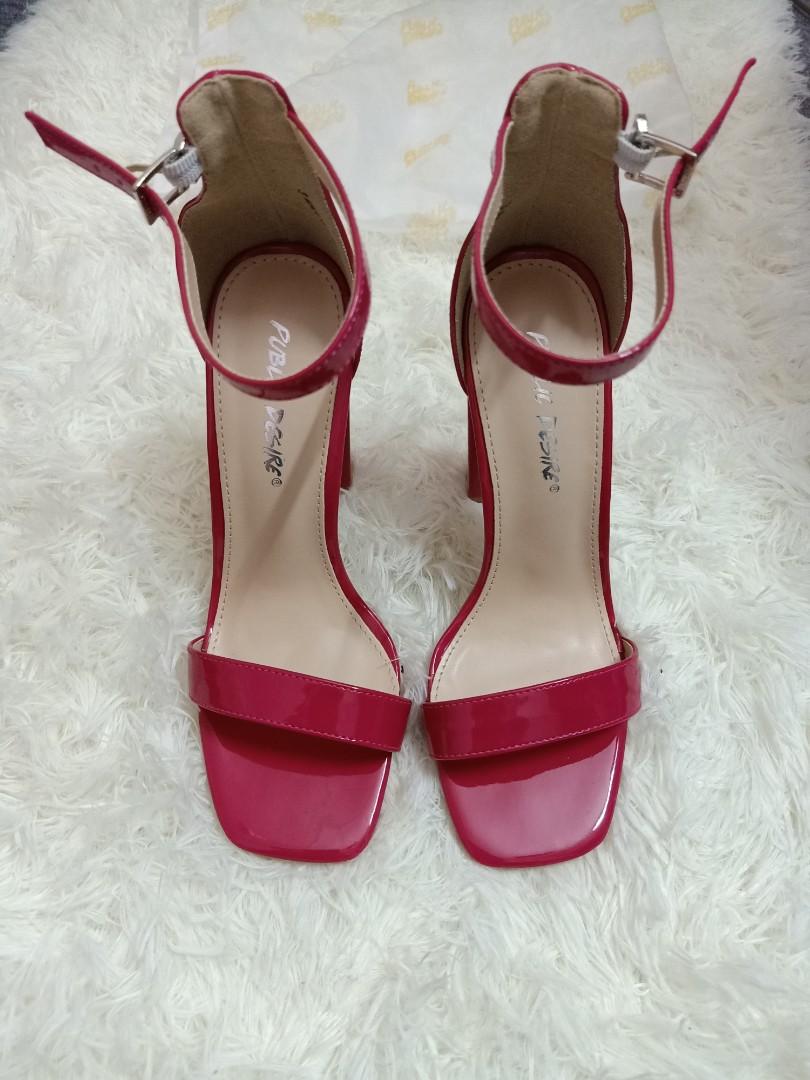 Red heels Public Desire Bronx Heels 