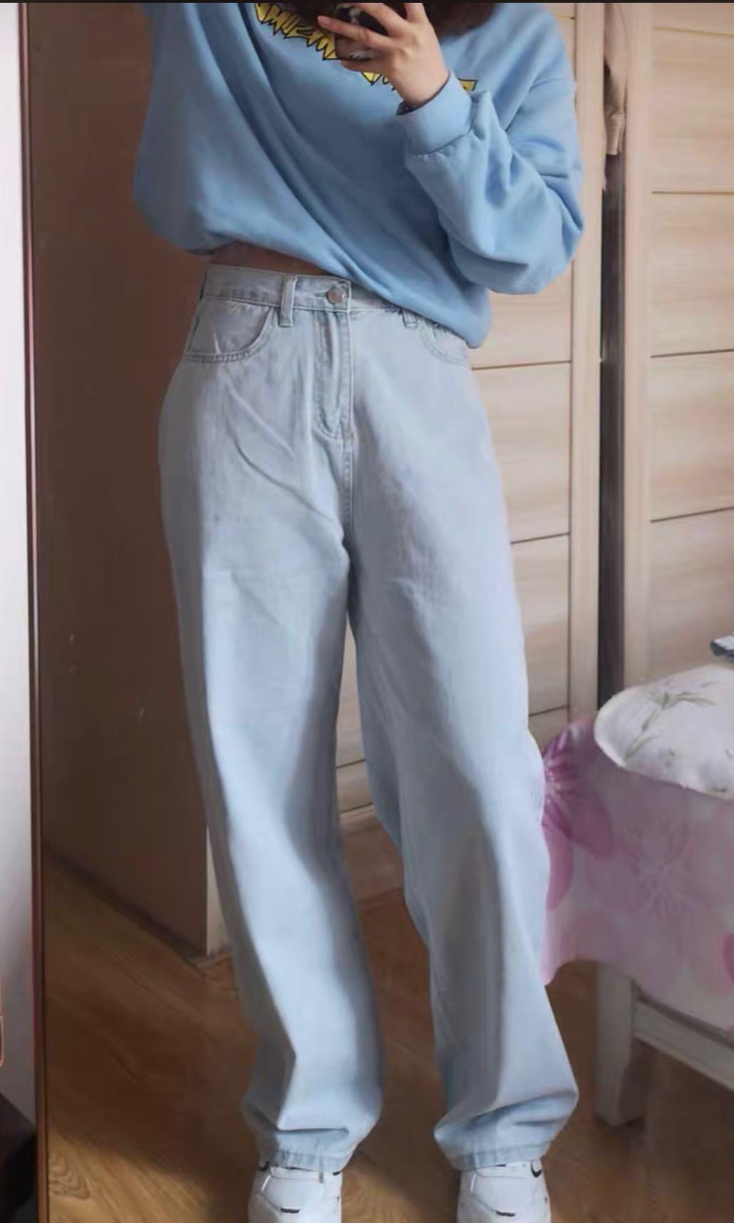 💿Retro Vintage 90S Style High Waisted Baggy Jeans📀, Women'S Fashion,  Bottoms, Jeans & Leggings On Carousell