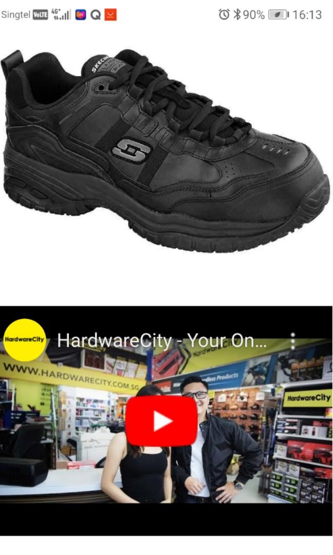 safety shoes memory foam